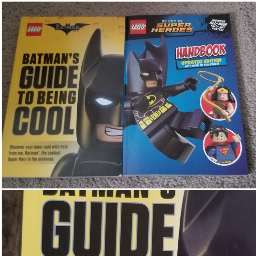 Lego Batman and DC Super Heroes Book Duo - All New Items